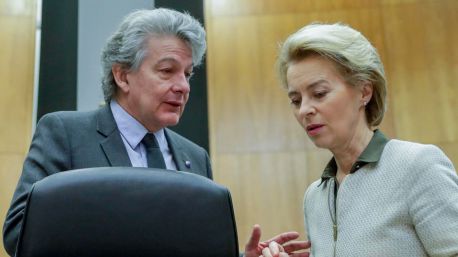 Dimite el comisario francés Thierry Breton tras ser excluido por Von der Leyen