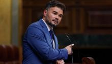 Rufián: 'El bloque de derechas de PP, Vox y Junts llevará a Feijóo a Moncloa'