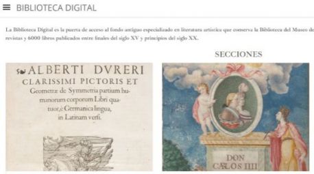 El Prado digitaliza 11.500 publicaciones de finales del siglo XV a principios del XX