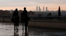 Una tormenta en Madrid provoca caídas de árboles e incidencias en el Metro