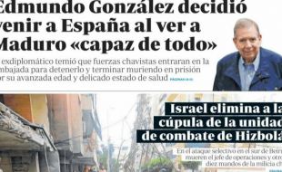 Las portadas de este sábado