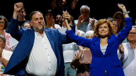 Junqueras promete 'rescatar' ERC entre ataques al sector de Rovira por 'traición'