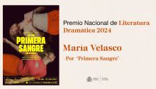 María Velasco, Premio Nacional de Literatura Dramática