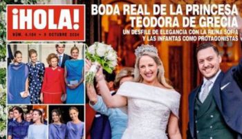 Las bodas de la hija de Bertín Osborne y de la princesa Teodora de Grecia