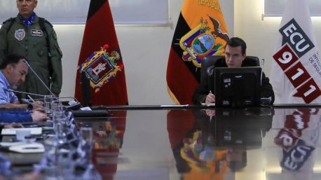 Noboa declara un nuevo estado de excepción por el 'conflicto armado interno'