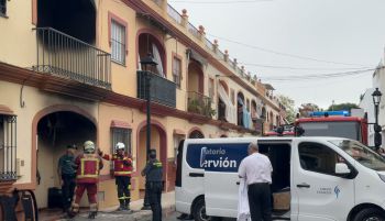 Mueren los cuatro miembros de una familia en un incendio en Sevilla