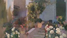 Cultura adquiere una de las últimas obras que pintó Sorolla en su casa de Madrid