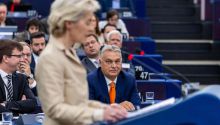 Duro y tenso debate entre Von der Leyen y Orbán en la Eurocámara