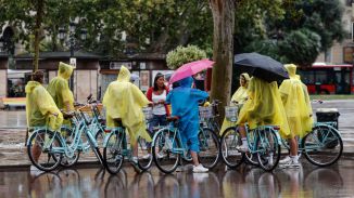 El tiempo: Berenice deja intensas lluvias en el suroeste y centro penínsular