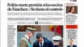 Las portadas de este domingo