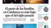 Las portadas de los periódicos de este domingo