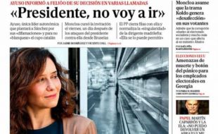 Las portadas de este martes