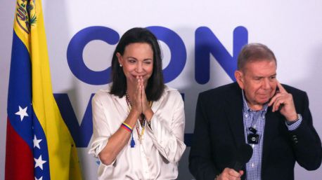 Edmundo González y Maria Corina Machado, premio Sájarov a la libertad de conciencia