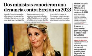 Las portadas de este martes