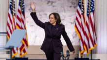 Kamala Harris, en su discurso de concesión: 'La luz del EEUU prometido volverá'