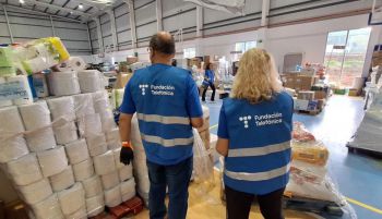 La Fundación Telefónica dona tres millones de euros para las personas afectadas por la dana