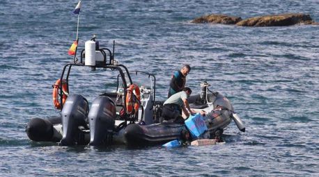 Dos guardias civiles heridos al chocar una narcolancha y una patrullera en Sanlúcar