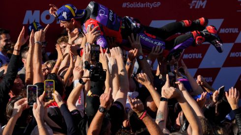 El español Jorge Martín se proclama campeón del mundo de MotoGP
