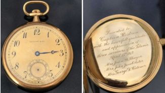 Récord para un objeto vinculado al Titanic: el reloj del capitán que salvó a 700 pasajeros