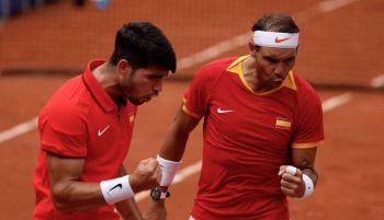 Copa Davis. El impresionante punto de Alcaraz que ha provocado la sonrisa de Rafa Nadal