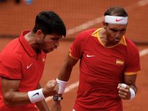 Copa Davis. El impresionante punto de Alcaraz que ha sacado una sonrisa a Rafa Nadal