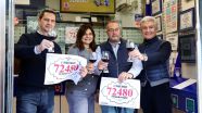 Un club deportivo de Madrid se llevó la mitad del Gordo de Logroño