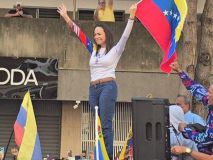 María Corina Machado reaparece en Caracas tras 133 días en la clandestinidad