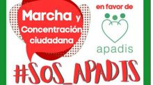 La asociación APADIS vuelve a manifestarse ante el riesgo de desaparición