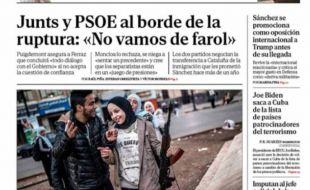 Las portadas de los periódicos de este miércoles