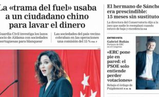 Las portadas de este jueves