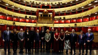 La Reina Sofía preside el concierto solidario 'Stradivarius por la dana'