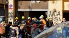Muere un operario de limpieza por un desplome en un garaje afectado por la dana
