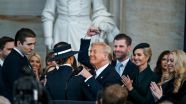 Las imágenes más destacadas de la toma de posesión de Donald Trump en el Capitolio