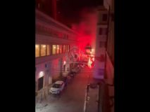Tres hinchas de la Real Sociedad apuñalados en Roma durante una monumental tangana