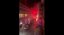 Tres hinchas de la Real Sociedad apuñalados en Roma durante una monumental tangana