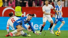LaLiga. El Sevilla se enreda en la visita del Espanyol