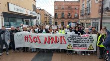 Éxito de la manifestación de APADIS para exigir al Ayuntamiento de San Sebastián de los Reyes que impida el cierre del Centro