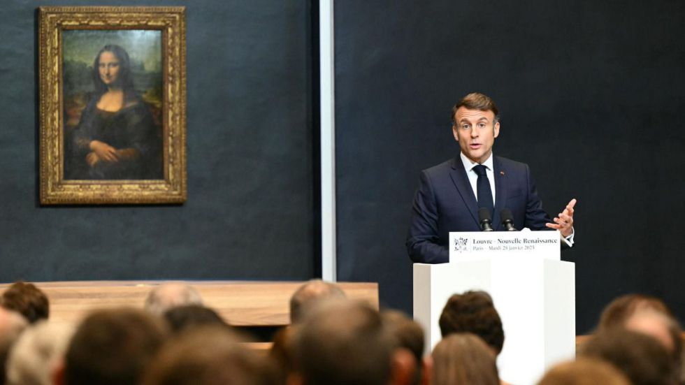 Macron anuncia una gran reforma del Louvre, con una sala separada para La Gioconda