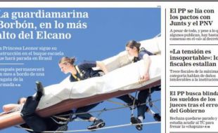 Las portadas de este sábado