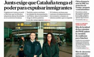 Las portadas de los periódicos de este lunes, 3 de febrero