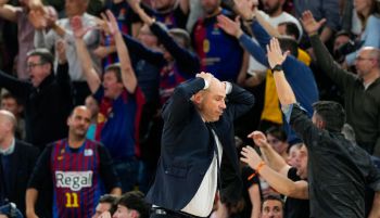 Euroliga. Fournier, sobre la bocina, ahonda en el maleficio del Barça en finales apretados