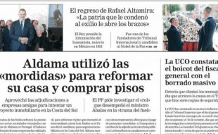 Las portadas de los periódicos de este martes