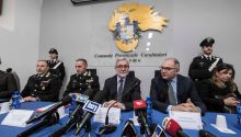 Detienen a 183 mafiosos en Sicilia que intentaban reconstruir la cúpula de Cosa Nostra