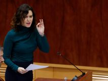 Ayuso: 'Señor Sánchez, saque sus manazas del Poder Judicial'