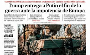 Las portadas de este jueves