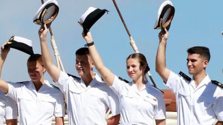 La Princesa Leonor llega en Elcano a Salvador de Bahía, primera escala en América