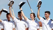 La Princesa Leonor llega en Elcano a Salvador de Bahía, primera escala en América