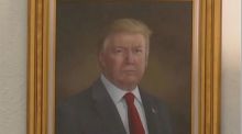 Colorado retira el retrato de Trump tras quejarse de que ha sido 'desfigurado a propósito'