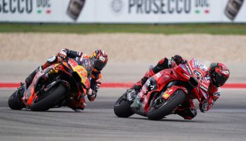 GP Las Américas. Bagnaia acaba con el dominio de Marc Márquez en el Mundial