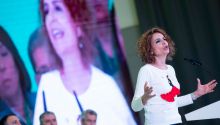 Montero, erre que erre: la presunción de inocencia 'no debe impedir expresar el rechazo'